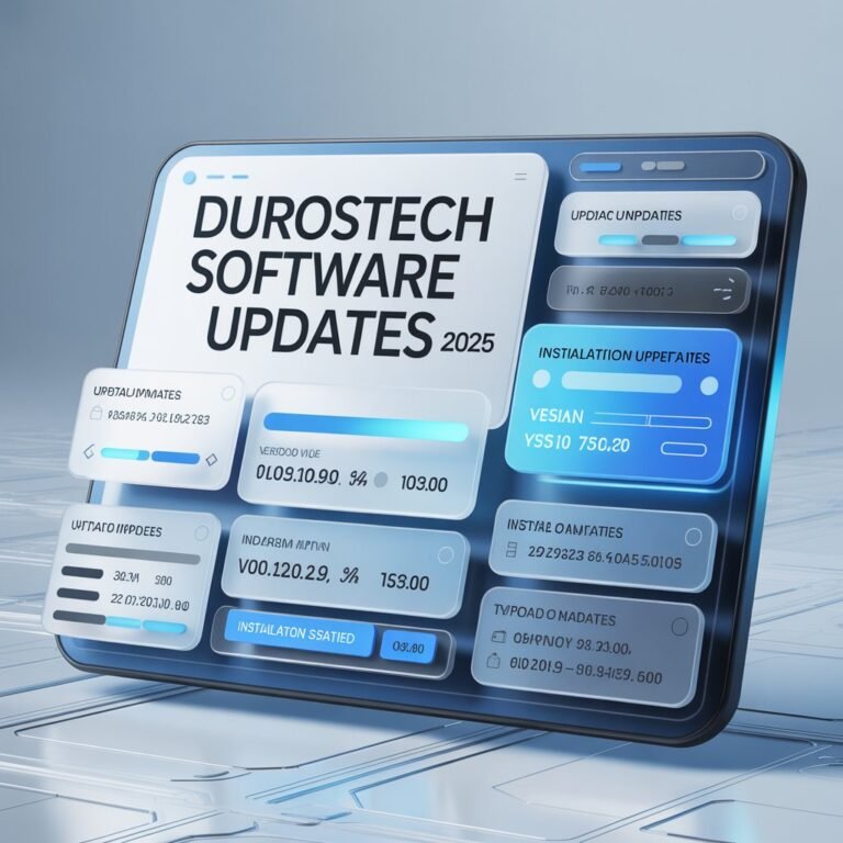Durostech Software Updates 2025: New Features, Security Improvements & Performance Boost