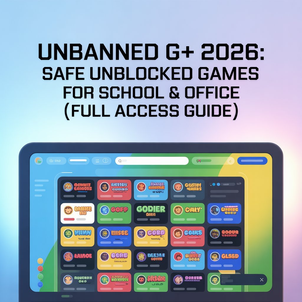 Unbanned G+ 2026: Safe Unblocked Games for School & Office (Full Access Guide)